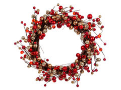 Вінок новорічний 40см 822-027