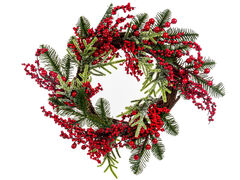 Вінок новорічний 50см 801-543
