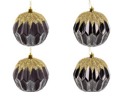 Набір ялинкових іграшок 10см 822-008