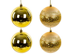 Набір ялинкових іграшок 10см 822-021