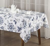Скатерть водоотталкивающая Classic Flowers 180х140см 04-TC-00121-1