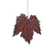 Набор ёлочных украшений Кленовый лист 14см 8718861667080