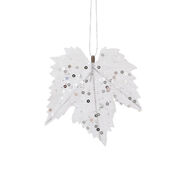 Набор ёлочных украшений Кленовый лист 14см 8718861667097
