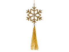 Ялинкова іграшка золото 10/15см 877-061