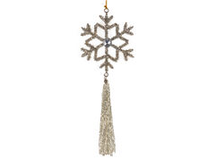 Ялинкова іграшка срібло 10/15см 877-062