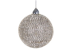 Ялинкова іграшка срібло 8см 877-101