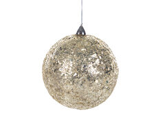 Ялинкова іграшка срібло 10см 877-114