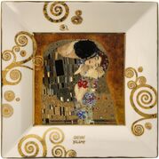 Тарілка декоративна Gustav Klimt The Kiss 12х12см 66-516-23-1