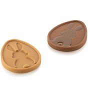 Форма для десерта Плоское яйцо с кроликом 10,3x7,9х1см SCG064