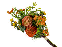 Букет Жоржин декоративний помаранчевий 33см 821-134