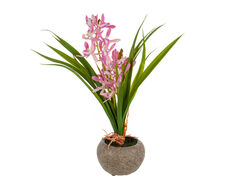 Рослина декоративна Орхідея рожева 40х10х30см 821-139