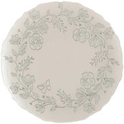 Блюдо круглое Spring Glass white 33см R1437#SPIG_2