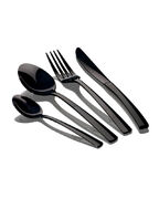 Набор столовых приборов Matte Black 6/24 BH-3080