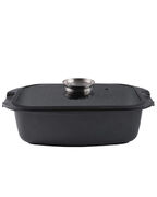 Жаровня с крышкой Granitex 5,6л 5901035504721