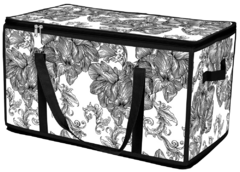 ����� Anthracite Flowers 60x30x30�� DB-28