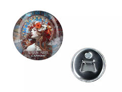 Откривалка для бутылок Альфонс Муха День 5,6см 125-2025