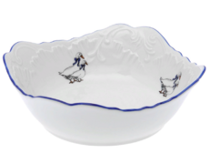 Салатник Rococo Гусі 17х17см