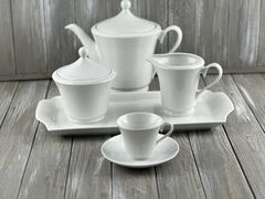 Кофейный сервиз Margaret без декора 12/28