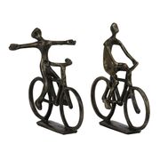 Набор статуэток Велосипедисты 25х24х7см 6930818