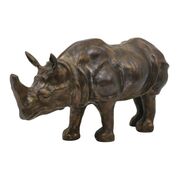 Статуэтка Носорог 24х53х22см 6939318