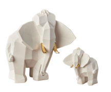 Набор статуэток Мамонт с мамонтенком 9/20см 4597/4598/751