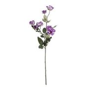 Цветок декоративный Роза фиолетовая 69см 1165181