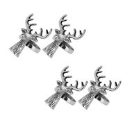 Набор колец для салфеток Олень 7х5х6,5см 6499