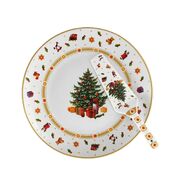 Тортовница с лопаткой Albero Gold 30см 58162