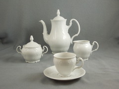 Кофейный сервиз мокка Bernadotte Без декора 90 мл