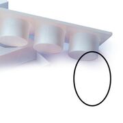 Форма для пирожных Овал 6,5х4см EM 2