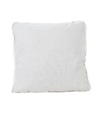 Подушка декоративна Gray з мереживом 40х40см