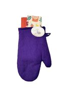 Прихватка-рукавица + набор полотенец кухонных Фиолетовый 4823093455313 - в интернет-магазине Мир посуды Прихватка-рукавица + набор полотенец кухонных Фиолетовый 4823093455313 - Мир посуды