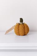 Декоративная тиква Happy Fall Pumpkin охра 9см 4823093472426