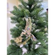 Ёлочная игрушка Колибри золото 20см МО 92154