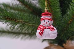 Набор ёлочных игрушек Снеговик 8см 5900779839250_2