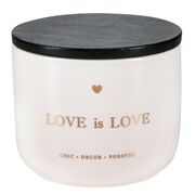 Свеча в керамической банке с деревянной крышкой 10см 5710228036068