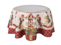 Cкатерть Щелкунчик 140см 732-374