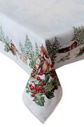 Скатерть с люрексом Squirrel 135х220см 4823093475069
