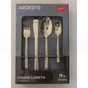 Набор столовых приборов Gemini Loreto 6/24 AR0824LS