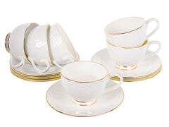 Набор чашек для кофе с блюдцами Бланко 120мл 264-718