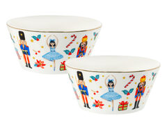 Набор салатников White Christmas 14см 922-101