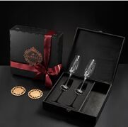 Набір келихів для шампанського Bohemia Milvus 250мл C21S