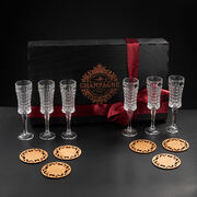 Набор бокалов для шампанского Bohemia Diamond 120мл C62