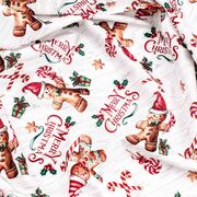 Скатерть Christmas Gingerbread Имбирное печенье 180х140см ART08HG