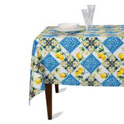 Скатерть с тефлоновой пропиткой Орнамент с лимонами 160х320см MaLiSaALTeMantel-160x320D
