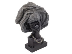 Скульптура Африканська жінка 27х15х38см 919-380