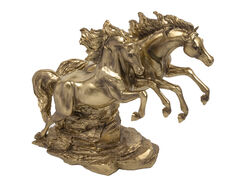 Скульптура Пара коней 36х14,2х31,2см 919-393