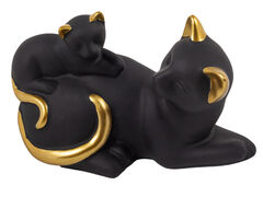 Скульптура Мама кішка 19,2х9,2х11,8см 919-398