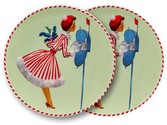 Набір тарілок десертних Miss Christmas 20,5см 924-890