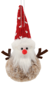 Ялинкова іграшка Санта 10х12см 5900779900561_2 - в інтернет-магазині Світ посуду Ялинкова іграшка Санта 10х12см 5900779900561_2 - Світ посуду